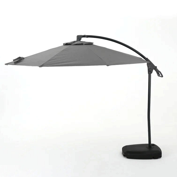 Parasol suspendu simple en forme de banane