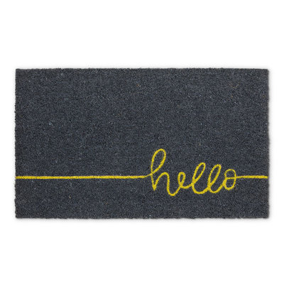 No Pattern Doormat