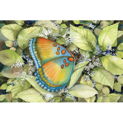 Royal Butterfly by Kathleen Parr McKenna - Painting
