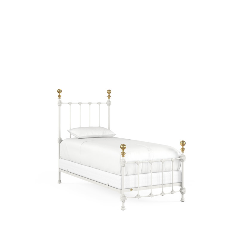 151 lit Palatial | Norme complète, Blanc mat, Lit simple