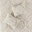 Édredon très grand / très grand taupe - Remplissage lavable à la machine en coton chenille 3 pièces de style ravissant-129576690-129576692
