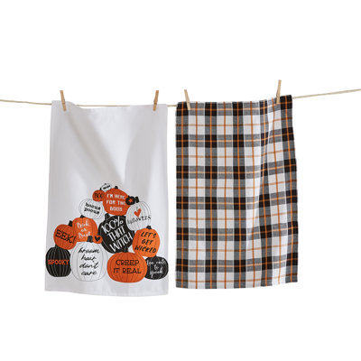 Trick Or Treat Dishtowel S2