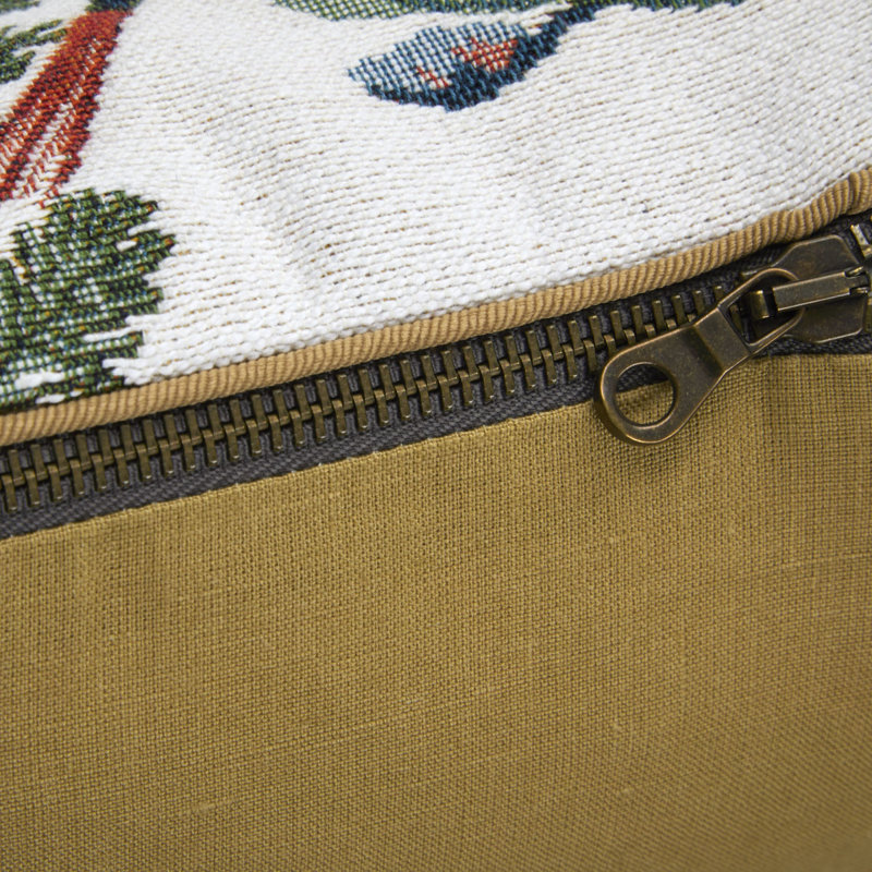 Ezio Decorative Pillow, Blue/White/Red