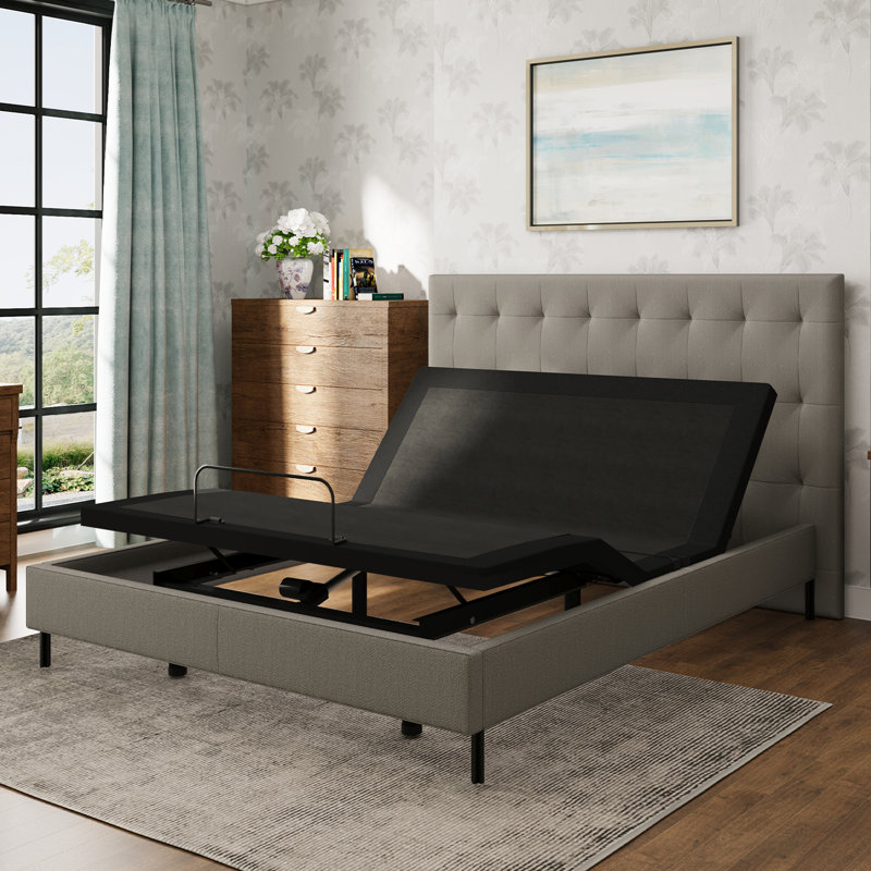 14" Zero Gravity Adjustable Bed with Wireless Remote&APP Control, Twin