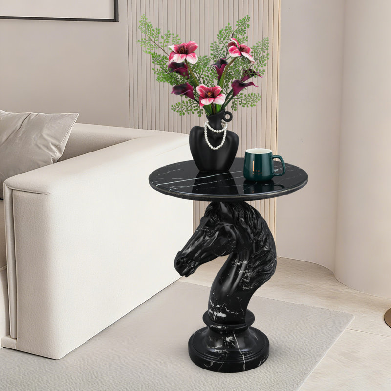 Tables de bout relevables en résine