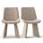 Hennigan Textured Fabric Dining Chairs-1256047257