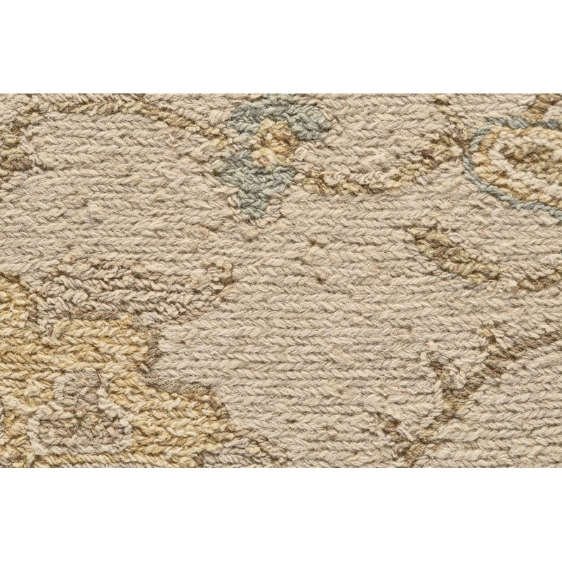 Kondo Wool Oriental Indoor Rug, Rectangle 7'9" x 9'9"