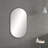 24" Round Metal Frame Shatterproof Wall Mount Mirror-110252316-110252315