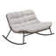 Double chaise berçante Papasan