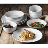 Denmark 12 Piece Porcelain China Dinnerware Set - Service for 4