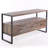 60 Inch Reclaimed Wood Media TV Console Table With 3 Drarwer, Open Shelf, Antique Finish