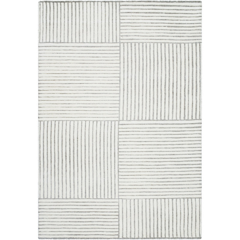 Peoro Hand-Tufted Wool Area Rug , Rectangle 9' x 12'