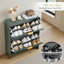 Armoire de rangement pour chaussures 16 paires avec 2 tiroirs rabattables-1574347578