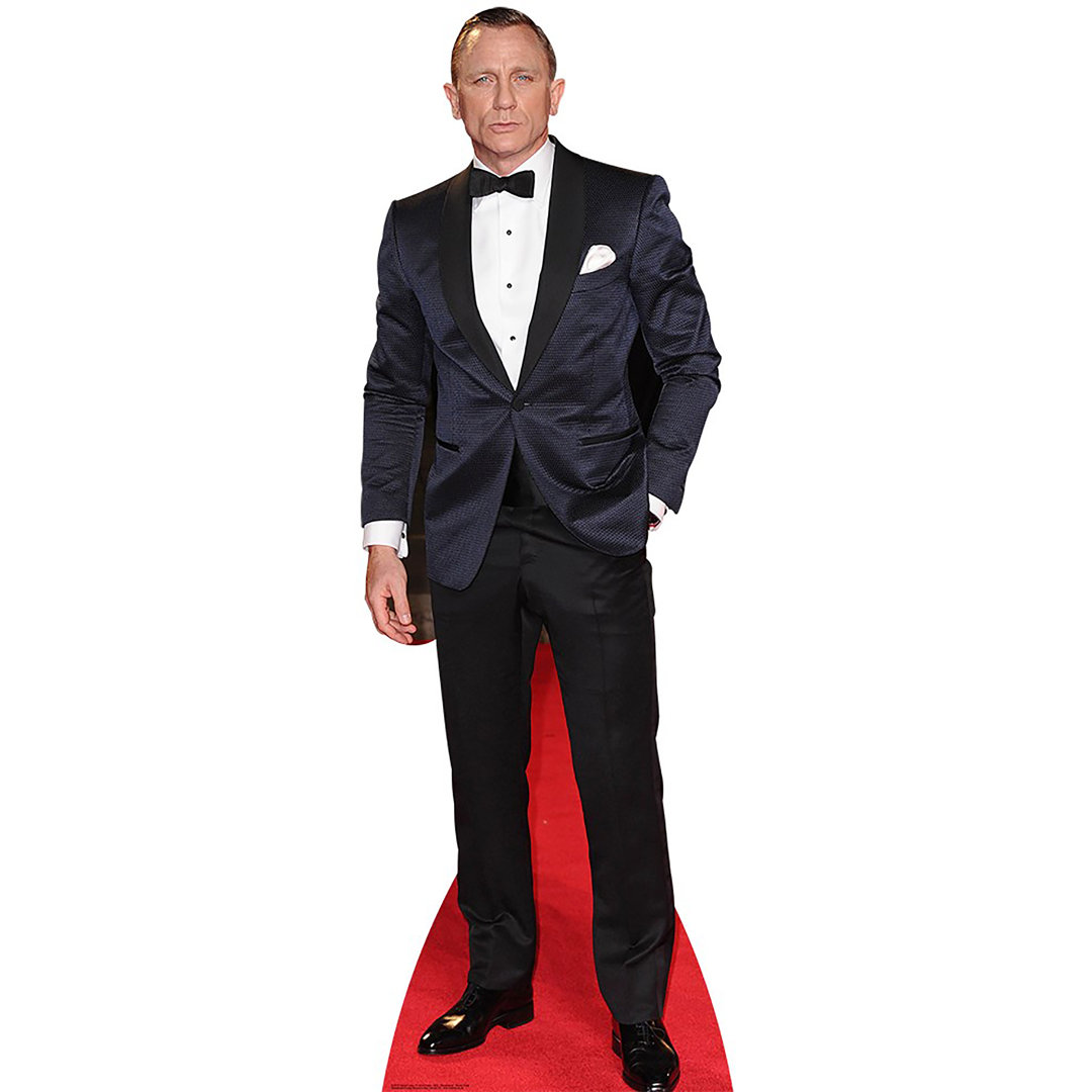 Daniel Craig Cardboard Standup Star Cutouts