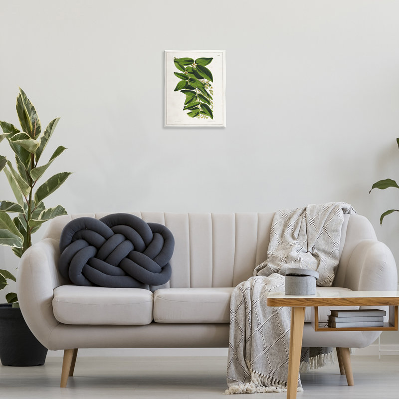 Stacked Leaves Botanical Wall Plaque Art by Tina Higgins Designs, Inc.