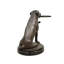 Bronze bronze tenant un plateau