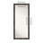 Non-Beveled Wood Full Length Mirror, Odin Antique Bronze Frame - Floor Mirror, Wall Mirror