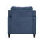 Horatio Navy Chenille Chair