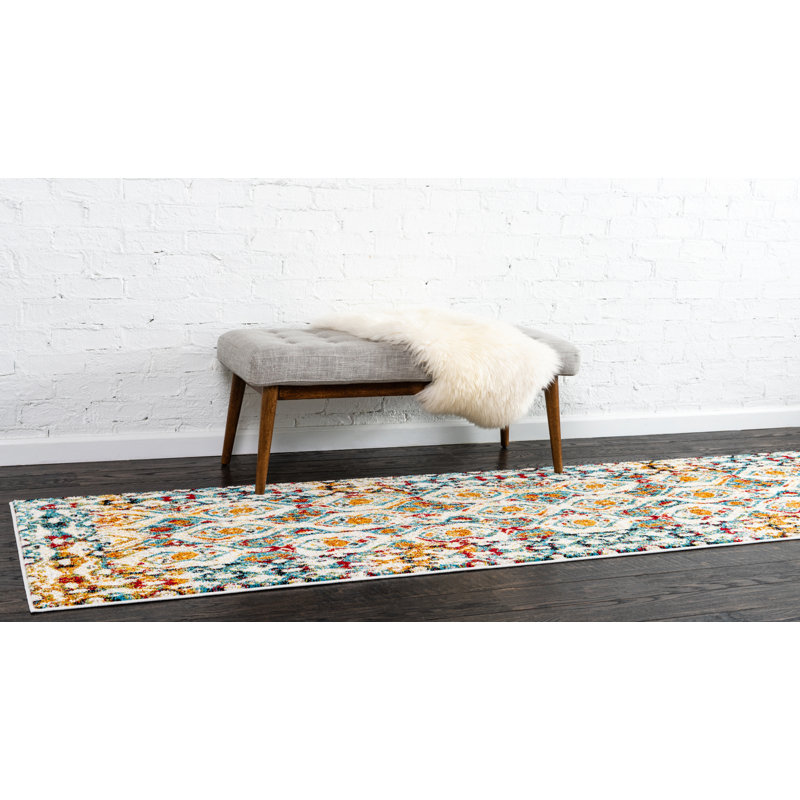 Walmoor Ikat Indoor Rug, Runner 2' x 6'1"