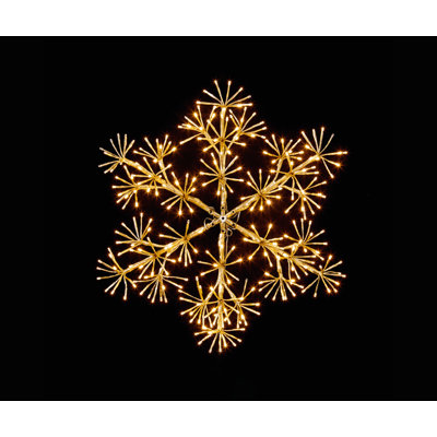 60cm Starburst LED Snowflake