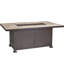 Santorini Rectangle Iron Propane and Natural Gas Fire Pit Table-221290629-221290638-221819150