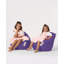 Fauteuil à billes 23,6 po x 23,6 po x 9,8 po Original Original Tissu 100% polyester, imperméable, fermeture à glissière dissimulée | Capacité de 200 lb, remplie de billes de styromousse recyclées, parfaite pour le plaisir et la détente en plein air-1188805499