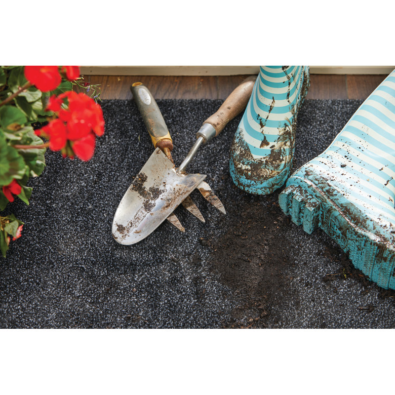 Non-Slip Indoor Doormat, Runner 67 x 180cm, Blue