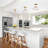 Bellino Glass Semi Flush Mount
