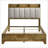 Packard Medium Oak Bookcase Bed