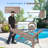 Outdoor Chaise Lounge Hdpe Reclining Chair-644212001