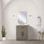 Meuble-lavabo simple 24 po de largeur x 18 po de profondeur, comptoir en acrylique-824544147