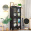 Armoire de rangement à 4 tablettes Cadell-2080855621