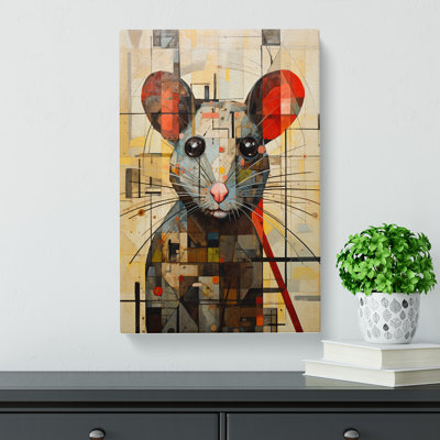 Rat Constructivism - Wrapped Canvas