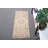 Handmade Turkish Boho Rug In Beige For Entryway Decor As Unique Door Mat