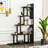 Amill Corner Shelf Unit，Set of 2 Ladder Shelving Unit-932212867