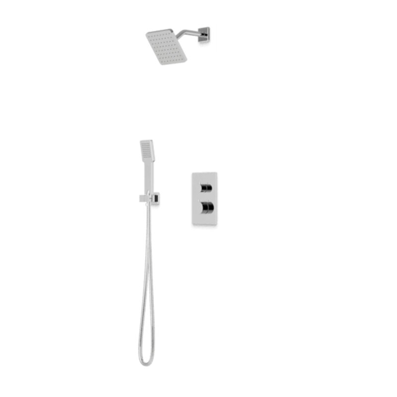 Système de douche complet, Chrome
