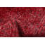 Tapis rouge foncé en laine noué à la main de conception unique 2000S 6 pi 7 po x 10 pi 3 po Ohmer