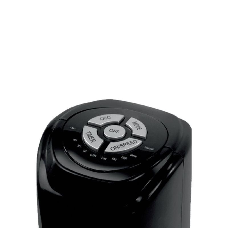 Igenix 29 Inch Tower Fan with Remote Control Black, Black