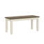 Brown And White 6 Piece Dining Table Set