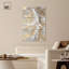 «Tones of Tranquility Canvas Elegant Gold Abstract» par Latitude Run®-1785580552-1788022951