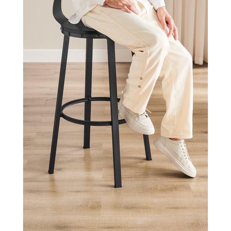 Shakir 73.2cm Bar Stool, Black