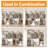 154'' Heavy Duty Closet Organizer System With 2 Drawers, 8 Hanging Rods & 6 Reversible Shelf Towers,-1678531739