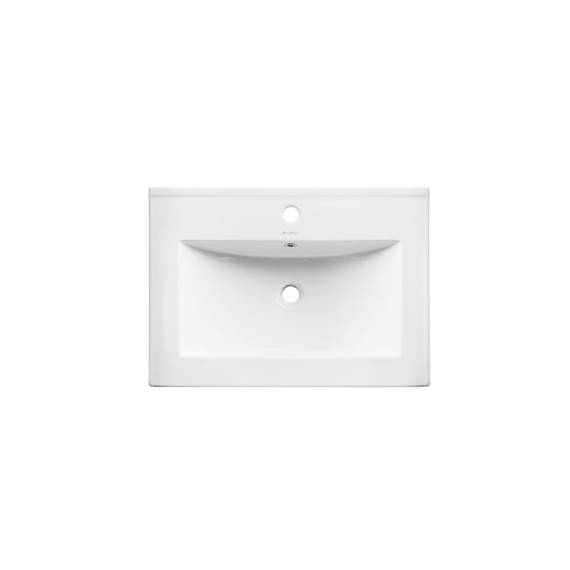 Ensemble de meuble-lavabo simple 24 po Pierre, Doré