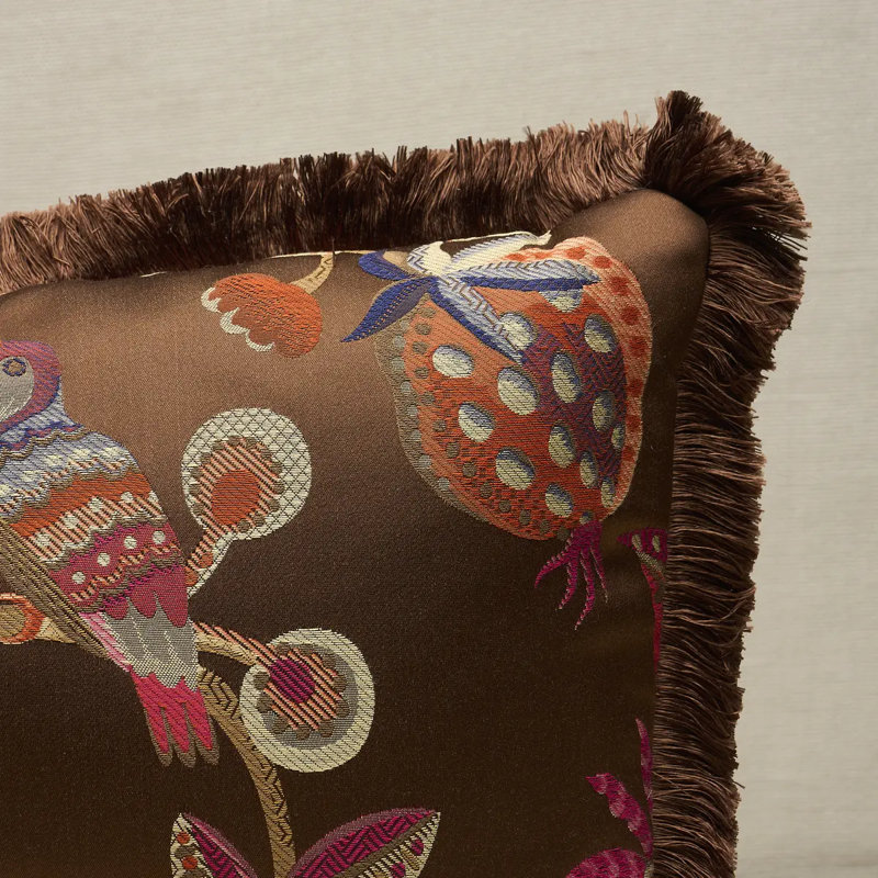 Birds of Paradise Lumbar Pillow