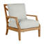 Haley Teak Patio Chair with Cushions-38580634-70064487-70167448
