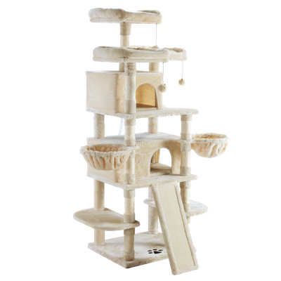 Ardle 67'' H Multi-Level Cat Tree with Platforms and Condos