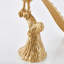 Table d'appoint Figurine Peacock Art Deco Gold