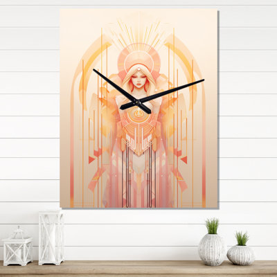 Horloge murale géométrique moderne