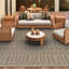 Tapis intérieur / extérieur brun Joleigha-258987843