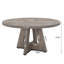 TribeSigns 47" Round Farmhouse Dining Table – Wood Kitchen Table For 4, Cross Base Wooden Dinner Table For Dining Room, Breakfast Nook, Or Living Area-149173426